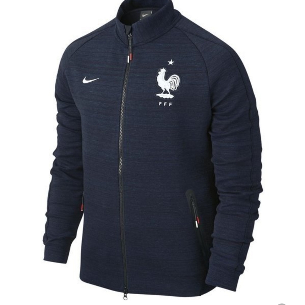 NIKE France FFF N98 Tech Fleece Soccer Jacket S